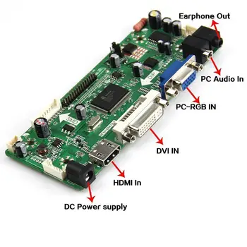 M. NT68676 HDMI suderinamus DVI VGA LED LCD Valdiklio plokštės Rinkinys 