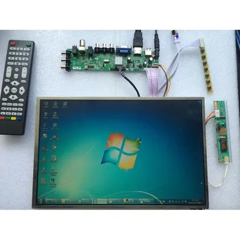 Rinkinys QD17EL07 Rev. 01 ekrano Skydelis skaitmeninis 1280 X 1024 DVB-T, DVB-T2, TV AV 2 CCFL HDMI USB LVDS 30pin valdiklio plokštės 17