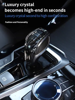BMW X5 2019-2023 Pertvarkyti Kristalų Pavarų Rankena Galvos Pavarų Perjungimo Rankenėlė Interjero Pakeitimas Priedai
