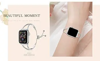 Moterų Diržu, Apple Watch Band ultra 49mm 41mm 42mm 45mm 44mm Nerūdijančio Plieno Mados Metalo Apyrankė IWatch Serija 8 7 5 6 SE